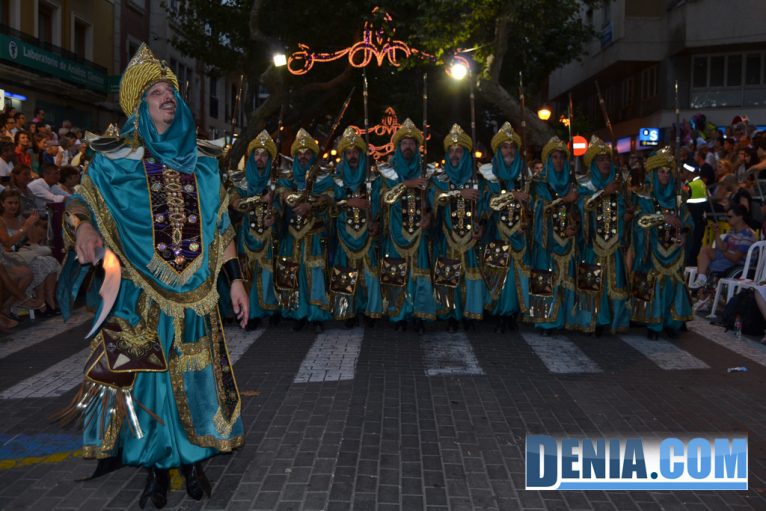 Desfile de gala de Moros y Cristianos Dénia 2013 - Filà Berebers