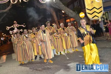 Moros y Cristianos Dénia – Entraeta festera – Filà Wallies