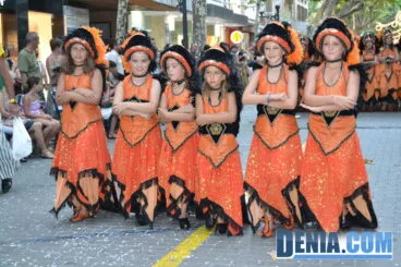 Desfile infantil Moros y Cristianos Dénia – Filà Almoràvides