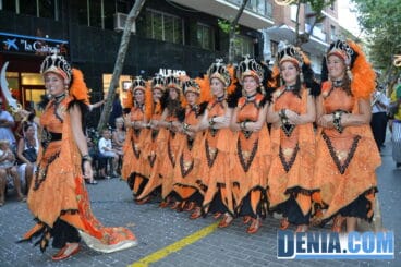 Desfile infantil Moros y Cristianos Dénia – Filà Almoràvides
