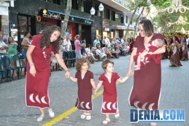 Desfile infantil Moros y Cristianos Dénia – Filà Alkamar