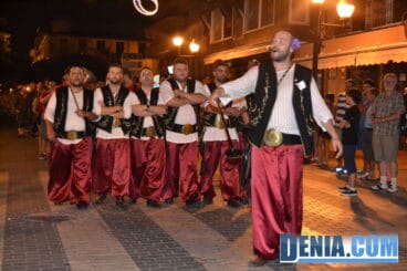 La Filà Abencerrajes en la recepción de la capitanía cristiana 2013