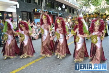 Desfile infantil Moros y Cristianos Dénia – Filà Alkamar