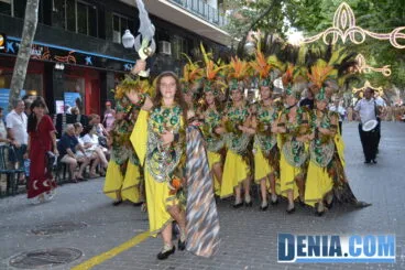 Desfile infantil Moros y Cristianos Dénia – Filà Alkamar