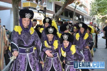 Desfile infantil Moros y Cristianos Dénia – Filà Wallies