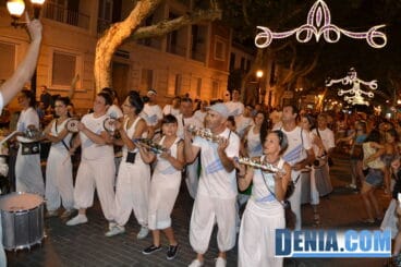 Batukada en la Calle Marqués de Campo de Dénia