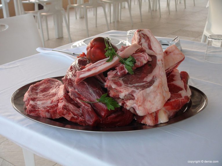 Carne a la brasa, Hotel Noguera Mar