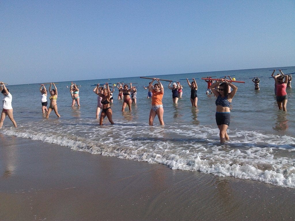 En verano el deporte también es importante