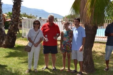 Dereck Petken campeón mixto dobles