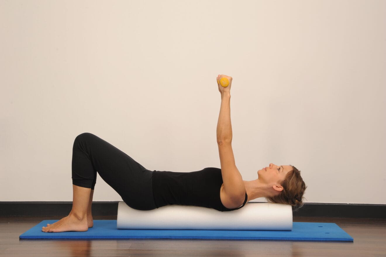 Ejercicios con Foam Roller o cilindro de pilates en Studio & Class Dénia