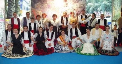 Todo preparado para la XXII Setmana Internacional de Dansa Folklòrica 3 Grupo de Folclore Saavedra Fajardo