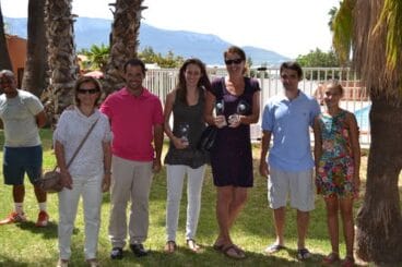 Heike Schrader y María Segarra Finalistas Dobles femenino