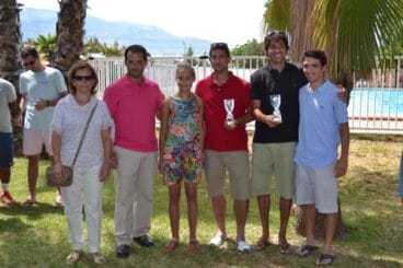 Jaime Tarin y Tico Romany Campeones Dobles Masculinos