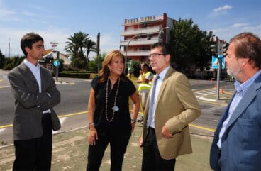 Nueva rotonda en Nova Dénia