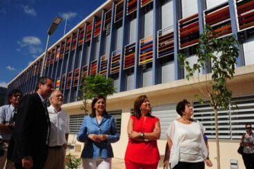 Visita consellera nuevo IES de Dénia