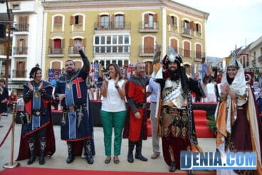 Pregón de Moros y Cristianos Dénia 2013 18 – Entrega de llaves