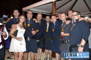 Pregón de Moros y Cristianos Dénia 2013 21 – Cena de gala – Sara Femenia y la Filà Deniers