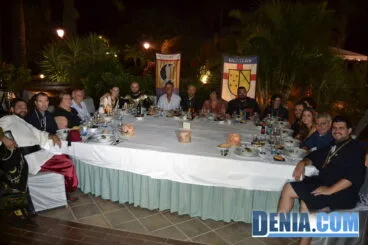 Pregón de Moros y Cristianos Dénia 2013 24 – Cena de gala – Mesa presidencial