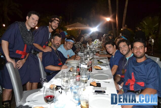Pregón de Moros y Cristianos Dénia 2013 28 Cena de gala Filà Cavallers del Men Fot