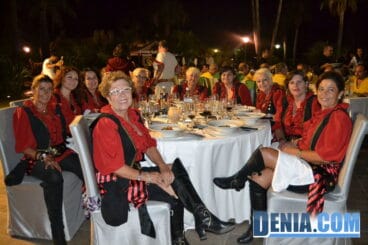 Pregón de Moros y Cristianos Dénia 2013 48 – Cena de gala – Filà Piratas Berberiscas