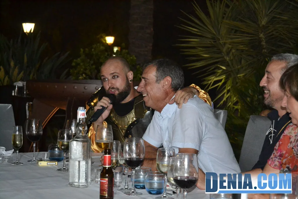 Pregón de Moros y Cristianos Dénia 2013 53 - Cena de gala - Rafa Cheli y Paco Arnau