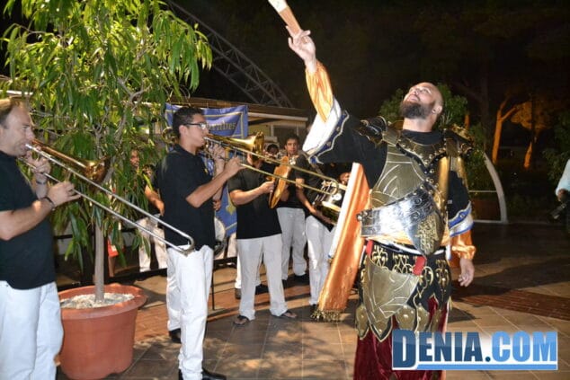 Pregón de Moros y Cristianos Dénia 2013 56 Cena de gala Rafa Cheli Capitán moro 2013