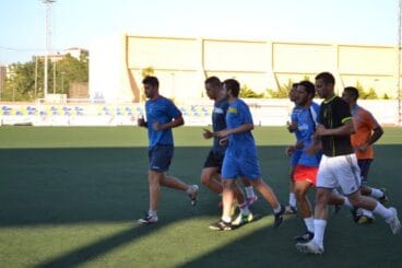 Pretemporada en el CD. Dénia