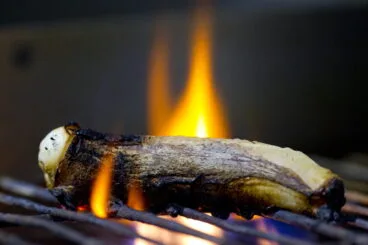 Restaurante El Marino Déina, pulpo a la brasa