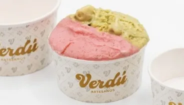 Helado artesanal en el centro de Dénia