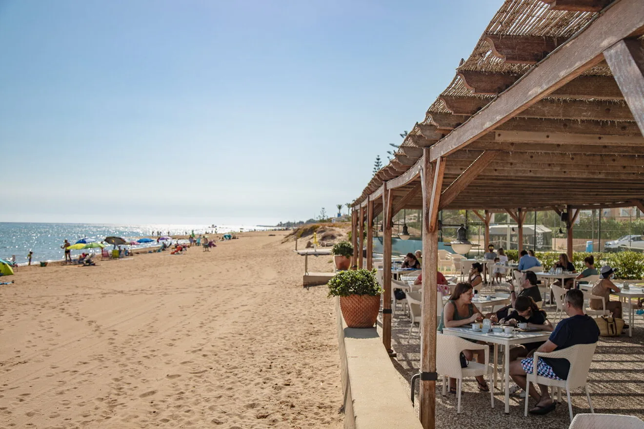 Restaurante en la playa Dénia - Hotel Los Angeles