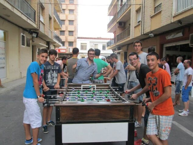 Campeonato de futbolín de la Falla Campaments 06
