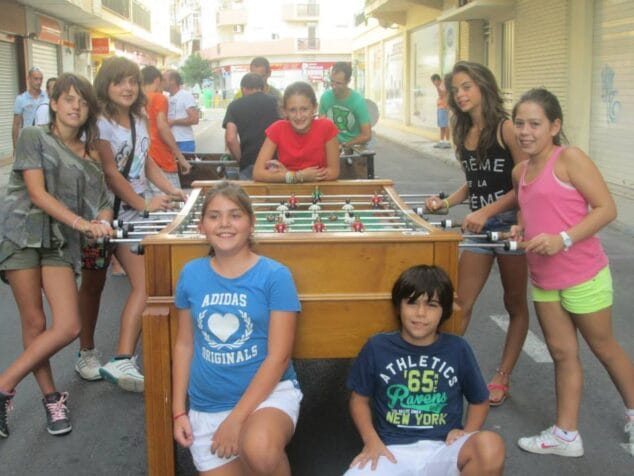 Campeonato de futbolín de la Falla Campaments 07