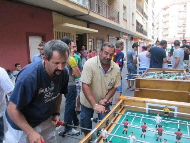 Campeonato de futbolín de la Falla Campaments 08