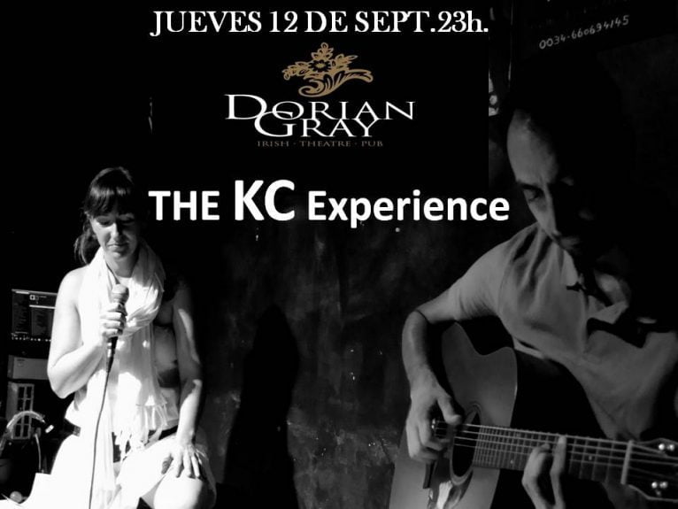 Concierto en la Sala Dorian Gray Irish Theatre Pub de Dénia, el grupo The KC Experience
