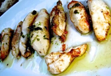 Gastronomía típica de costa Marina Alta Huevas de sepia Restaurante El Marino de Dénia