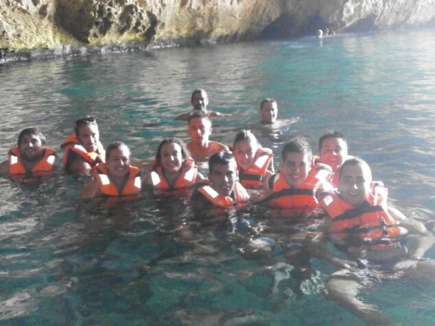 La Falla Oeste se va de excursión por la costa de Jávea 01