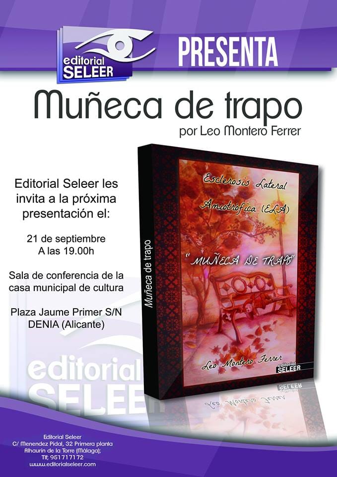 Leo Montero presenta su primer libro