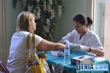 Maratón de donación de sangre en Dénia