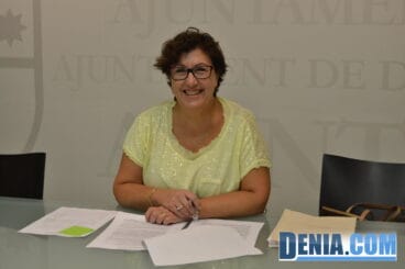 Pepa Sivera Concejala de educación de Dénia
