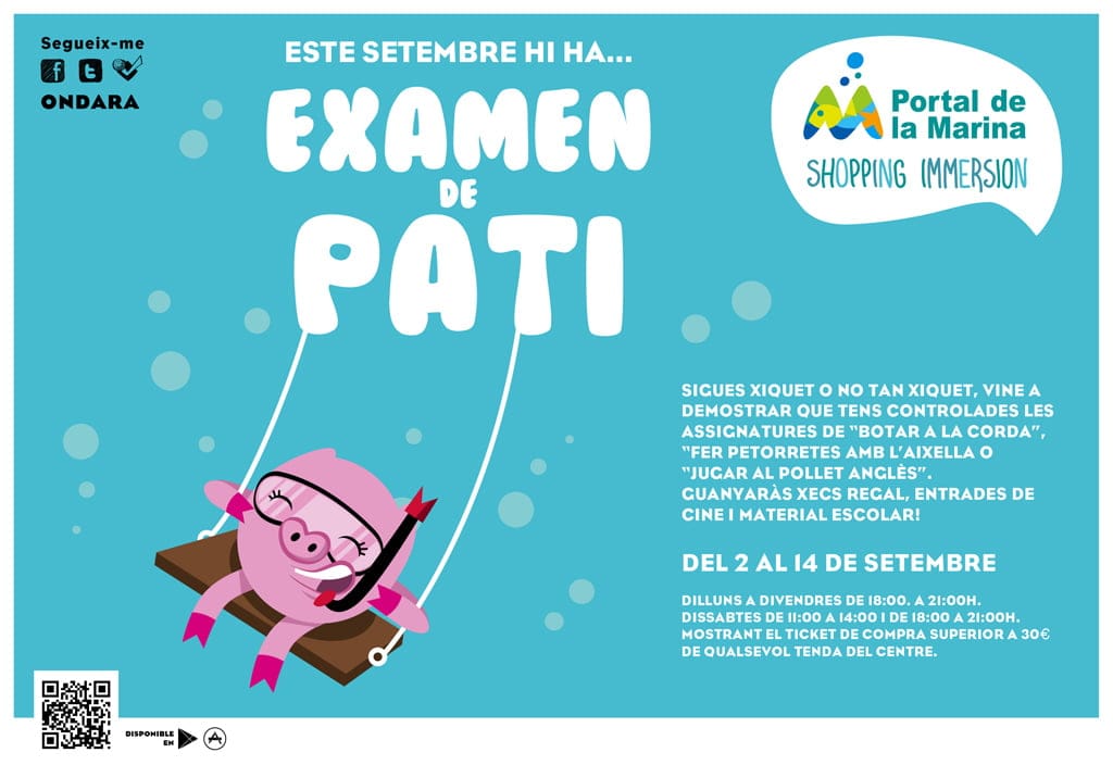 Portal de la Marina te examina de recreo