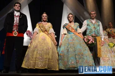 Presentación de la Falla Diana – Pleitesía de la Fallera Mayor de Dénia