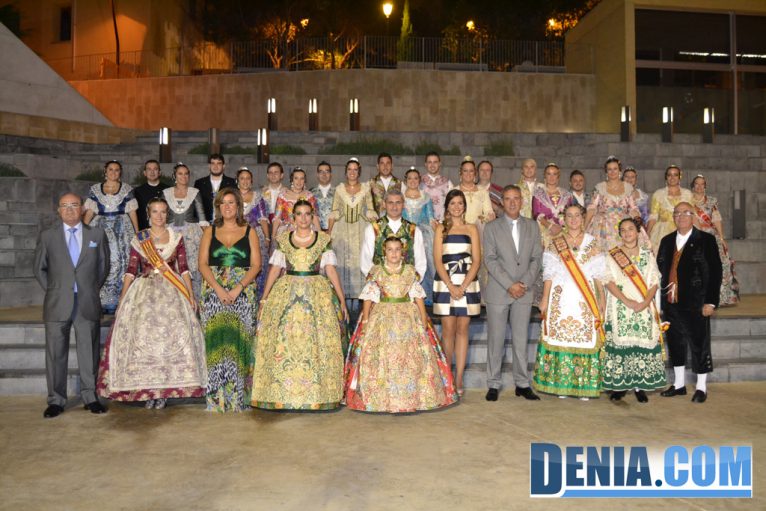 Presentación de las Falleras Mayores de Dénia 2014 - Recepción de invitados