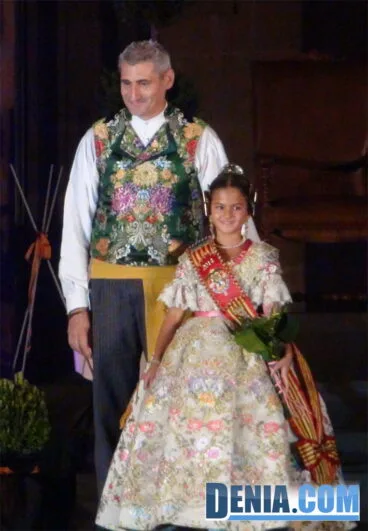Presentación de las Falleras Mayores de Dénia 2014 – Corte de honor infantil