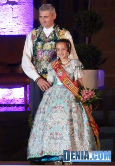 Presentación de las Falleras Mayores de Dénia 2014 – Corte de honor infantil