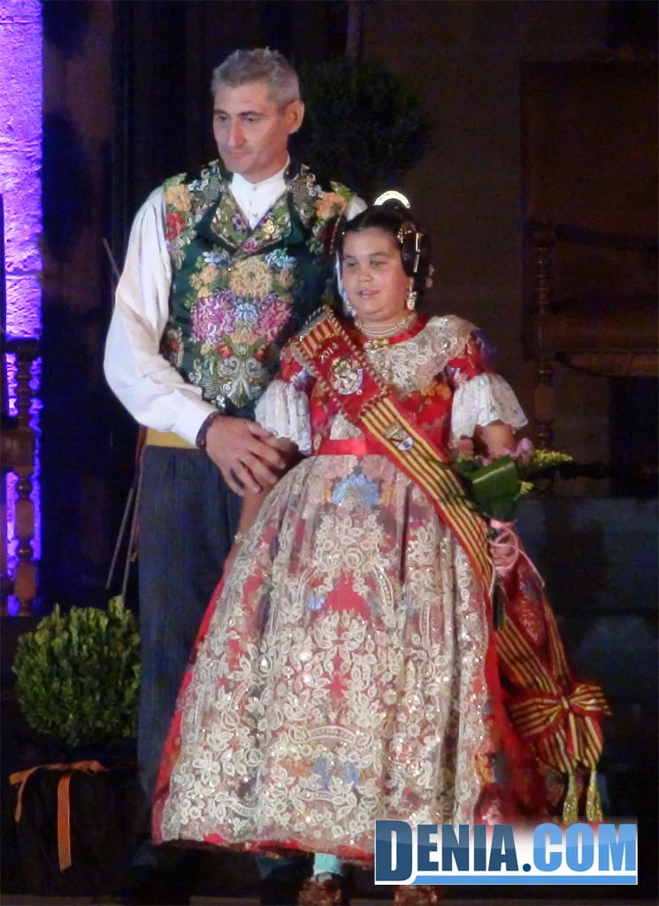 Presentación de las Falleras Mayores de Dénia 2014 - Corte de honor infantil