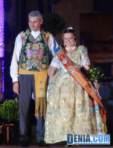 Presentación de las Falleras Mayores de Dénia 2014 – Corte de honor