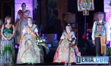 Presentación de las Falleras Mayores de Dénia 2014