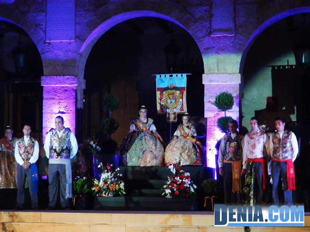 Presentación de las Falleras Mayores de Dénia 2014 - Fallas Oeste y París Pedrera