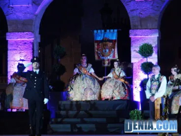 Presentación de las Falleras Mayores de Dénia 2014 – Policía Nacional