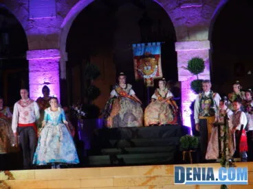 Presentación de las Falleras Mayores de Dénia 2014 – Falla Oeste